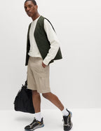 Straight Fit Cargo Shorts