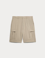 Straight Fit Cargo Shorts