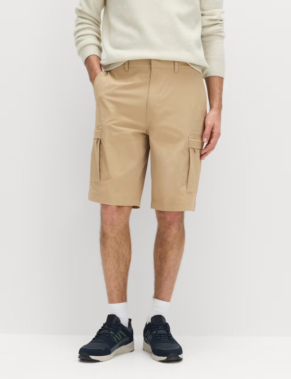 Straight Fit Cargo Shorts