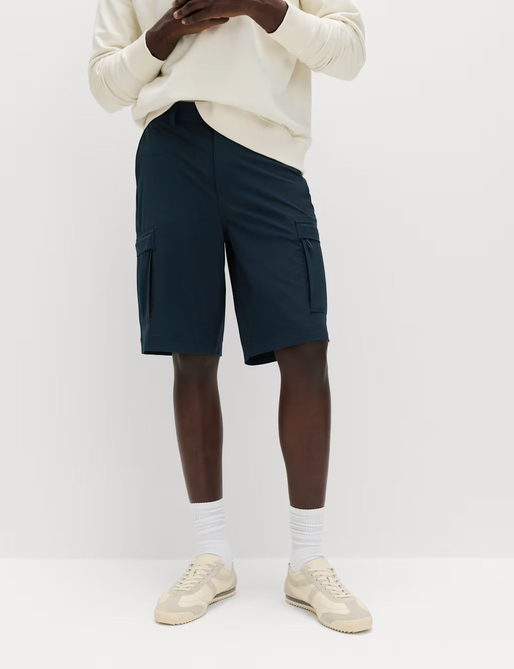 Straight Fit Cargo Shorts