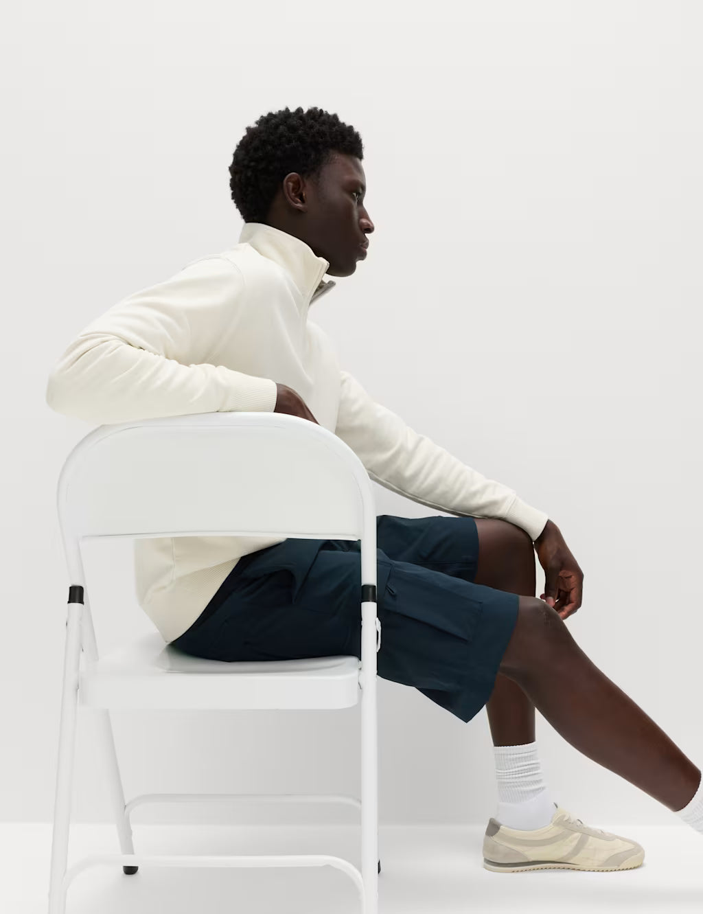 Straight Fit Cargo Shorts