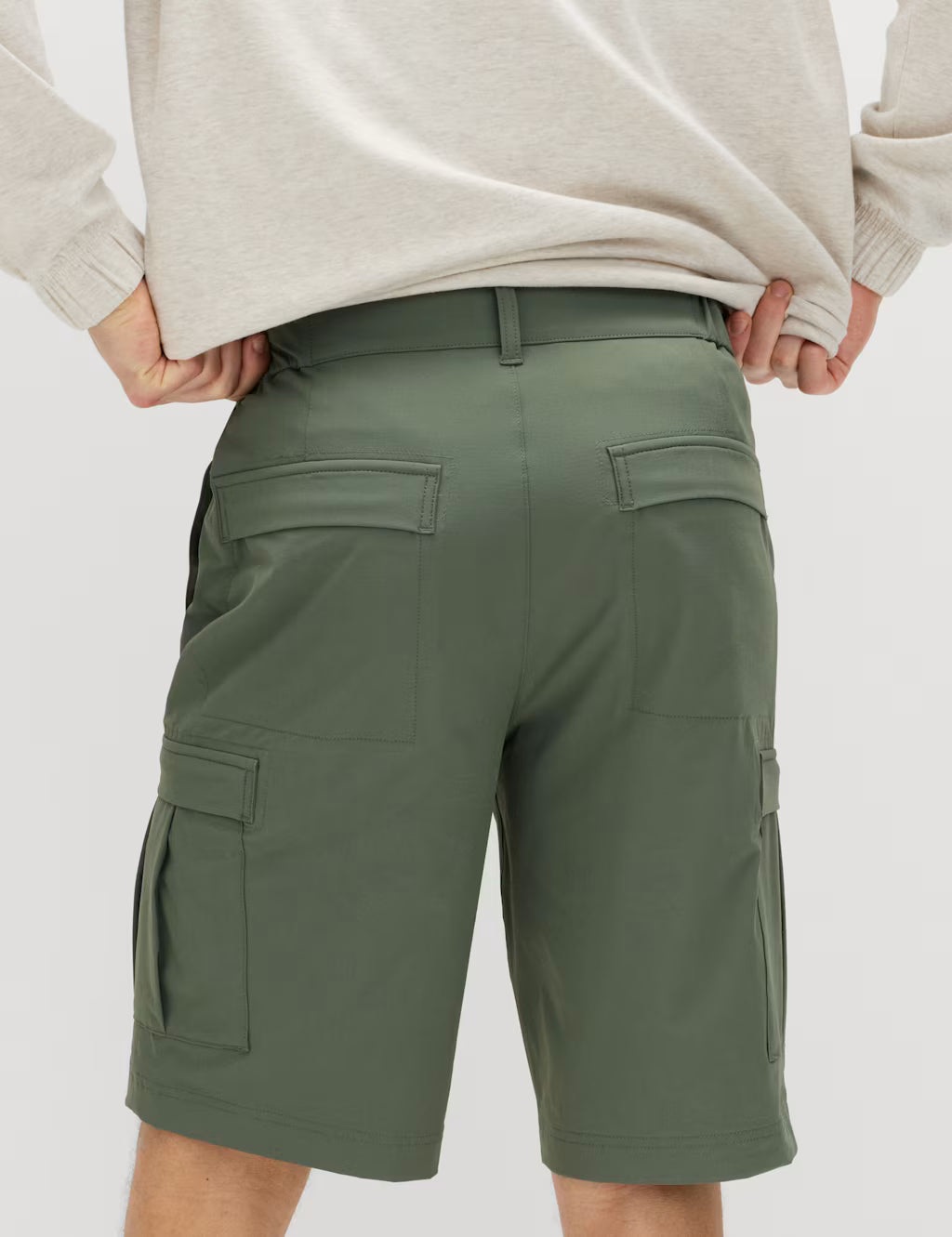 Straight Fit Cargo Shorts