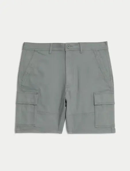 Straight Fit Stretch Cargo Short - Honesty Sales