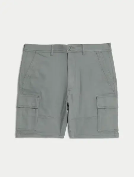 Straight Fit Stretch Cargo Short - Honesty Sales