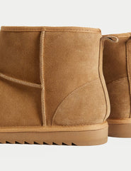 Suede Slipper Boots with Freshfeet™ - Honesty Sales