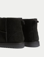 Suede Slipper Boots with Freshfeet™ Honesty Sales