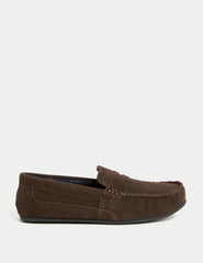 Suede Slippers with Freshfeet™ - Honesty Sales