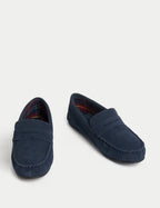 Suede Slippers with Freshfeet™ Honesty Sales