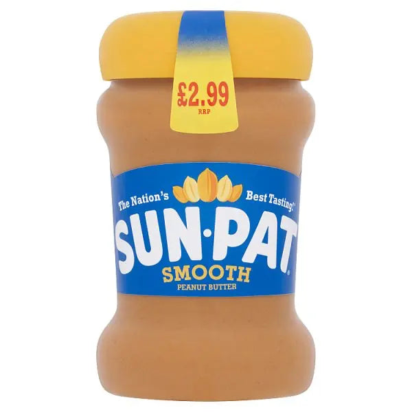 Sun-Pat Smooth Peanut Butter 300g (Case of 6)  Honesty Sales U.K