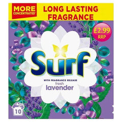 Surf LAUNDRY POWDER Lavender 500 G 10 Washes (Case of 7) - Honesty Sales U.K