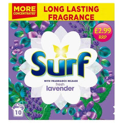 Surf LAUNDRY POWDER Lavender 500 G 10 Washes (Case of 7) - Honesty Sales U.K