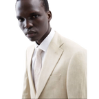 Tailored Fit Italian Performance Linen Blend Suit Jacket  Honesty Sales U.K