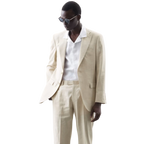 Tailored Fit Italian Performance Linen Blend Suit Jacket  Honesty Sales U.K