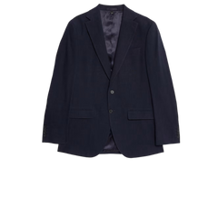 Tailored Fit Italian Performance Linen Blend Suit Jacket