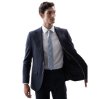 Tailored Fit Italian Performance Linen Blend Suit Jacket  Honesty Sales U.K