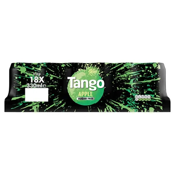 Tango Apple Sugar Free Cans 18 x 330ml  Honesty Sales U.K