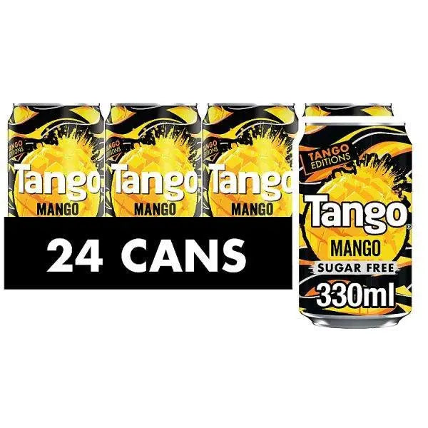 Tango Mango Sugar Free 330ml (Case of 24) - Honesty Sales Main image