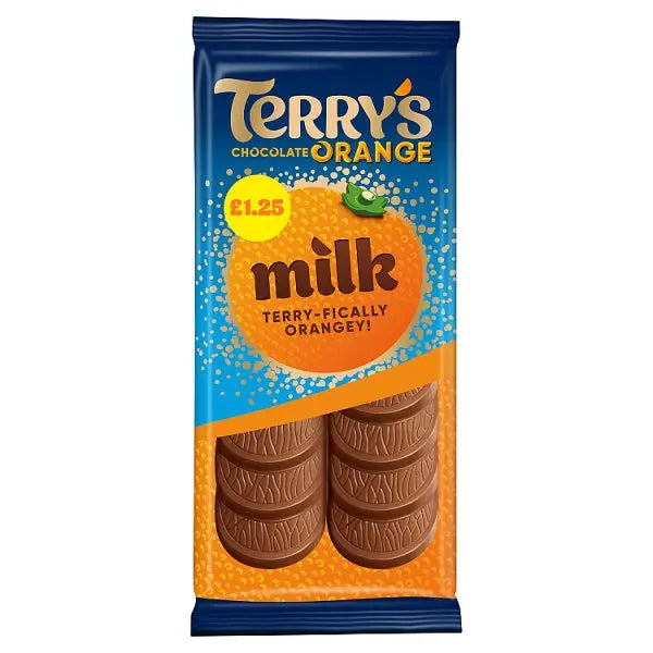 Terry's Chocolate Orange Bar Milk 90g (Case of 19) Terry's