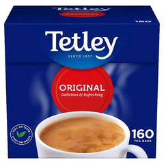 Tetley Original 160 Tea Bags 500g (Case of 6) - Honesty Sales U.K