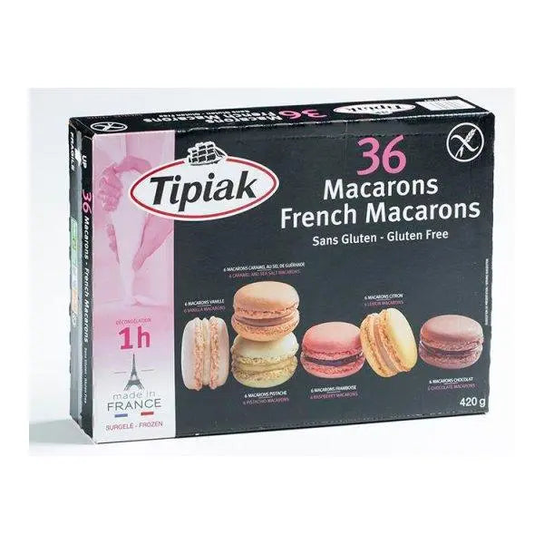 Tipiak 36 French Macarons 420g - Honesty Sales Main image