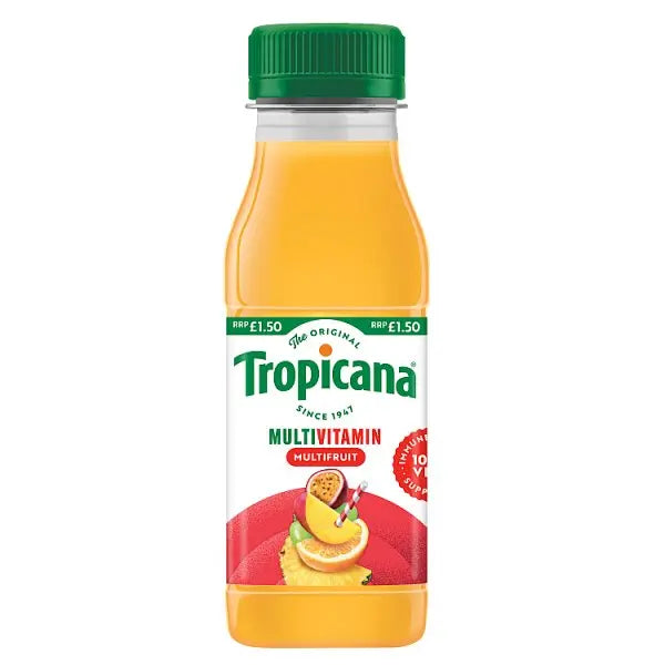 Tropicana Multivitamin Multifruit 250ml (Case of 8)  Honesty Sales U.K Main image