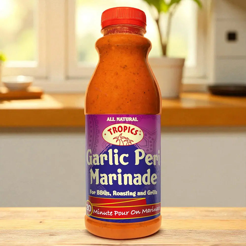 Tropics Garlic Peri Marinade 6 x 500ml - Honesty Sales Main image
