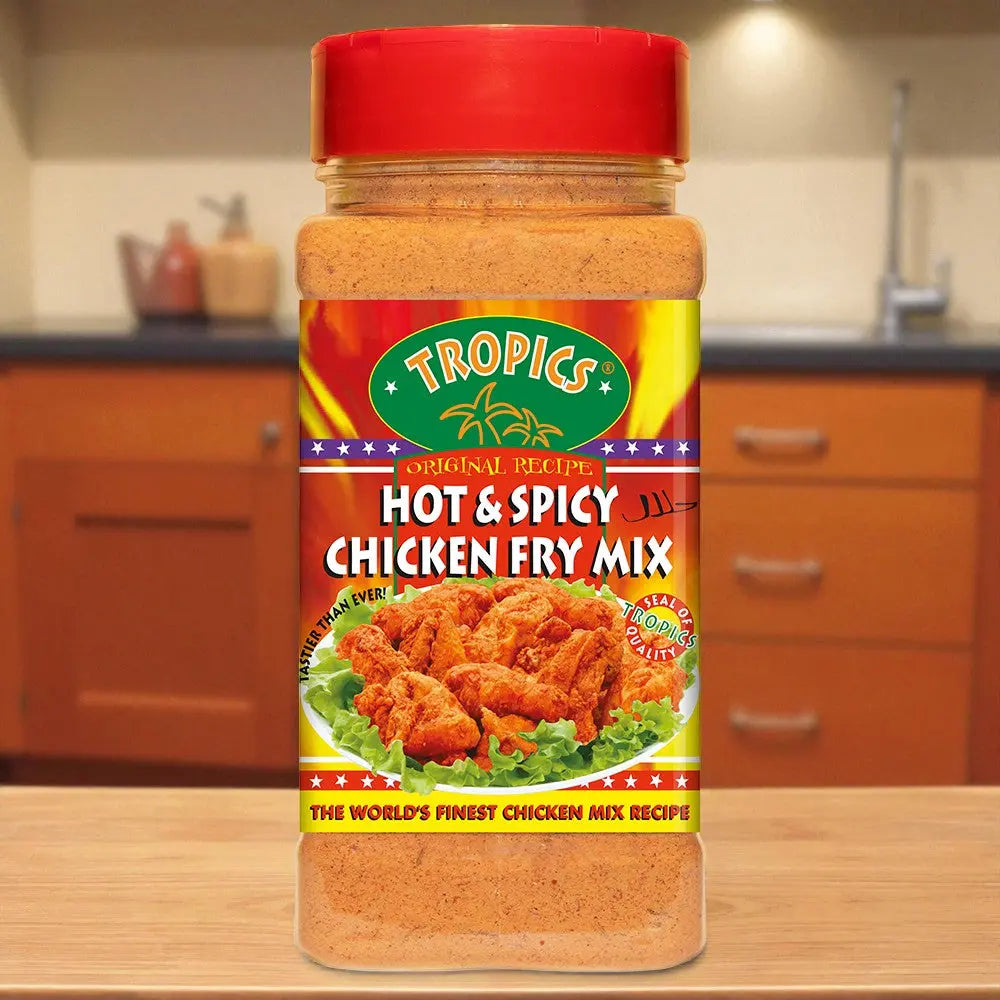 Tropics Hot and Spicy Chicken Fry Mix 6 x 750g - Honesty Sales