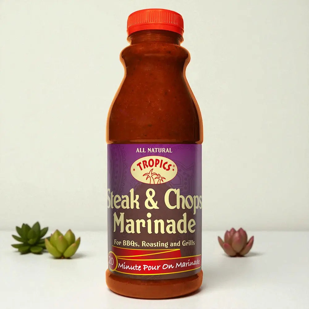 Tropics Steak and Chops Marinade 6 x 500ml - Honesty Sales Main image