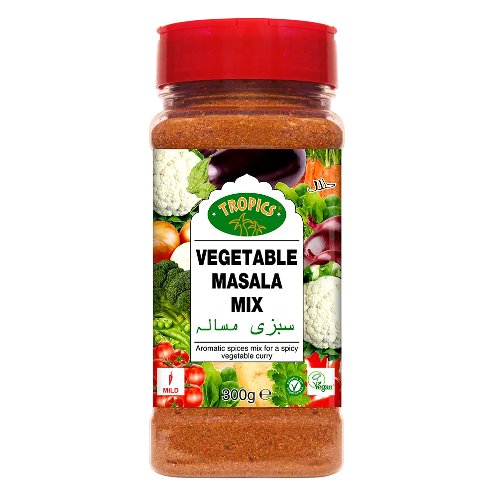 Tropics Vegetable Masala 6 x 300g - Honesty Sales