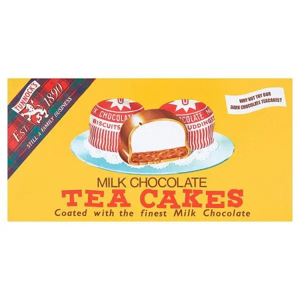 Tunnock's Milk Chocolate Tea Cakes 36 x 24g (Case of 36) - Honesty Sales U.K