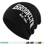 Unisex “Brooklyn New York” Knit Beanie – Slouchy Winter Streetwear Hat  Honesty Sales U.K