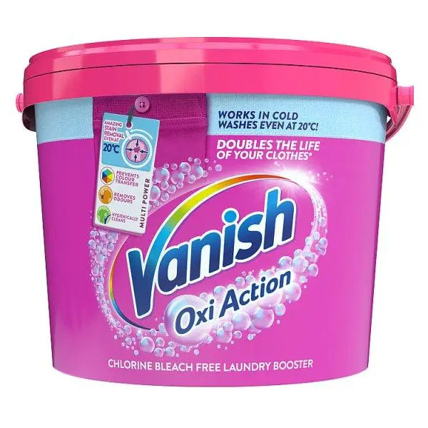 Vanish Oxi Action Laundry Booster Powder 2.4 kg - Honesty Sales U.K Image principale du produit