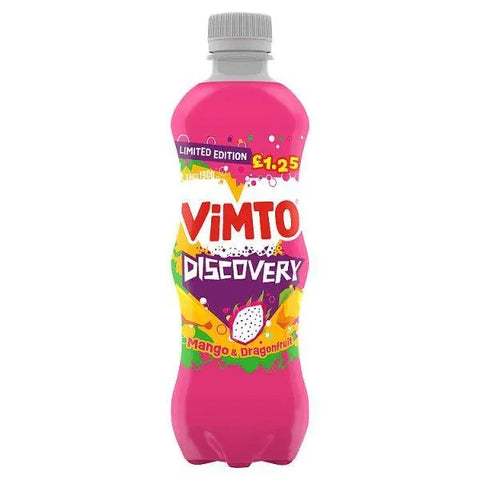 Vimto Mango Drgnfruit PM125 (Case of 12) - Honesty Sales U.K