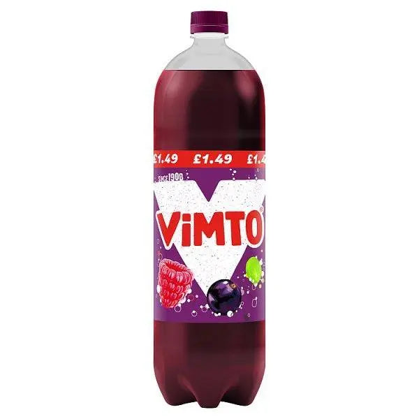 Vimto Original Fizzy 2 Litre (Case of 8) - Honesty Sales U.K