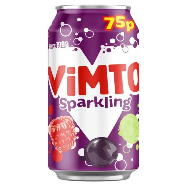 Vimto Sparkling 330ml (Case of 24)  Honesty Sales U.K Main image