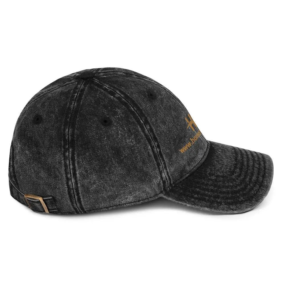Vintage Cotton Honesty Sales Twill Cap - Honesty Sales