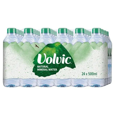 Volvic Natural Mineral Water 500ml (Case of 24) - Honesty Sales U.K