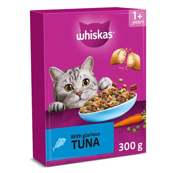WHISKAS 1+ Dry TUNA Cat Food 300g (Case of 6)  Honesty Sales U.K Hauptbild