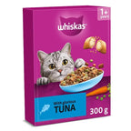 WHISKAS 1+ Dry TUNA Cat Food 300g (Case of 6)  Honesty Sales U.K