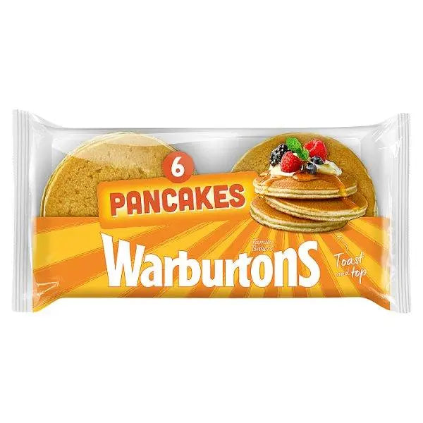 Warburtons 6 Pancakes - Honesty Sales U.K Image principale du produit