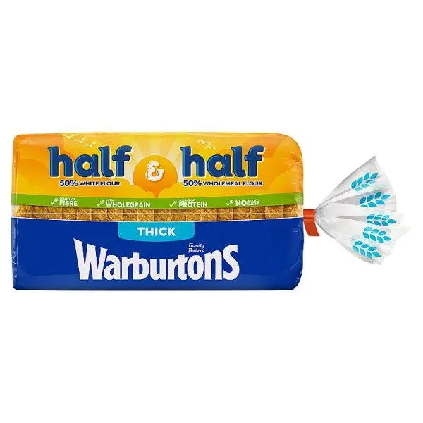 Warburtons Half & Half Thick 800g - Honesty Sales U.K Image principale du produit