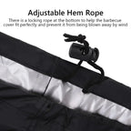 Waterproof BBQ Grill Cover – Anti-Dust, Rain & UV Protection for Gas, Electric & Charcoal Barbecues – Outdoor Garden BBQ Accessory  Honesty Sales U.K