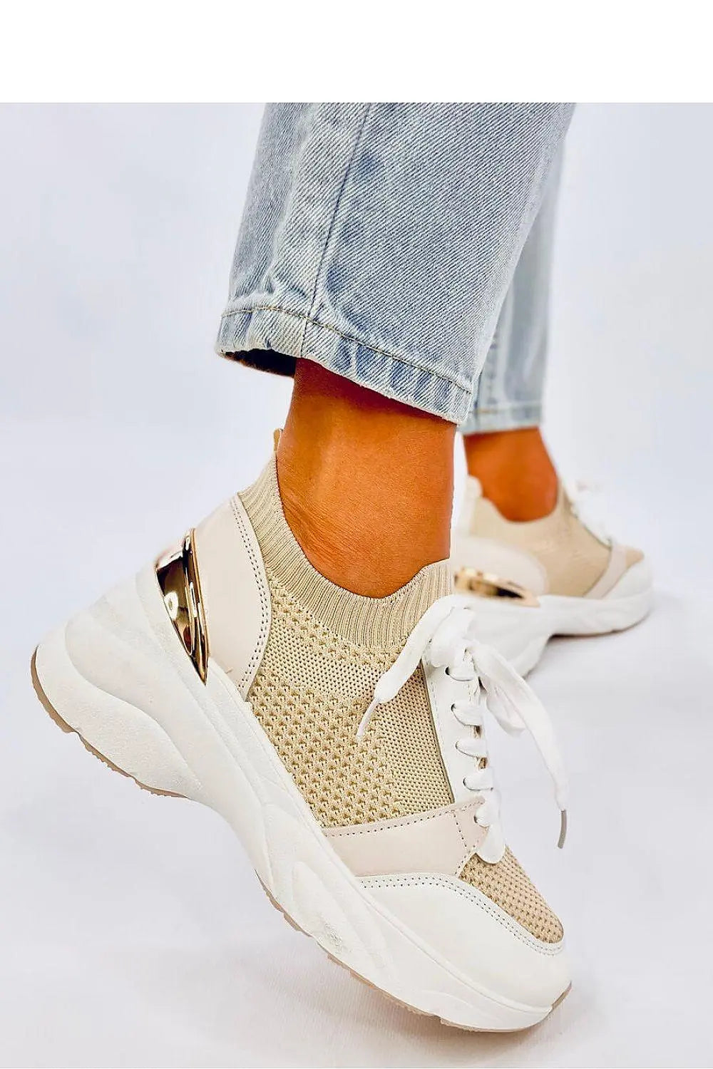 Wedge heel sneakers model 192612 Inello - Honesty Sales U.K
