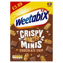 Weetabix Crispy Minis Chocolate Chip 6x500g (Case of 5) - Honesty Sales