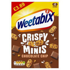 Weetabix Crispy Minis Chocolate Chip 6x500g (Case of 5) - Honesty Sales