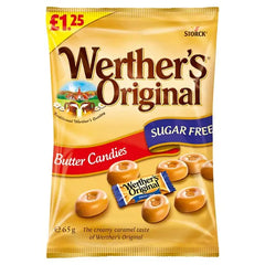 Werther's Original Sugar Free Butter Candies 65g (Case of 12) Werther's