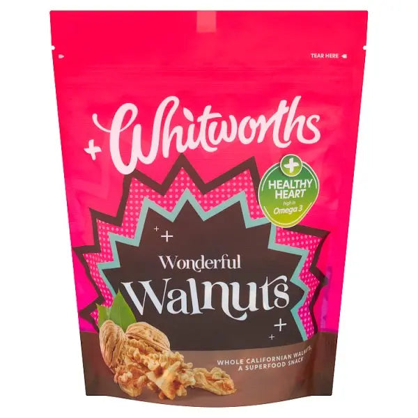 Whitworths Wonderful Walnuts 110g (Case of 7) Whitworths