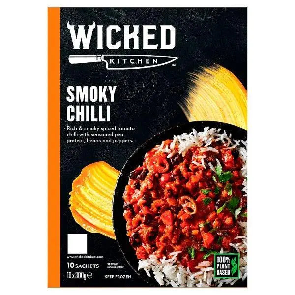 Wicked Kitchen Smoky Chilli 10 x 300g (3.0kg) - Honesty Sales