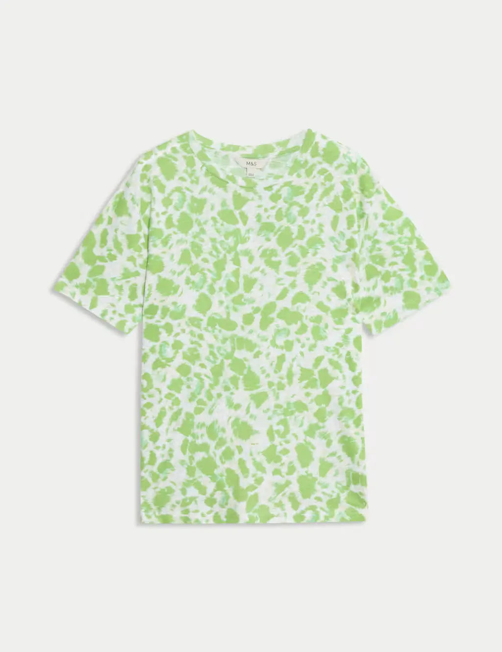 Womens Cotton Modal Blend Printed T-Shirt Honesty Sales