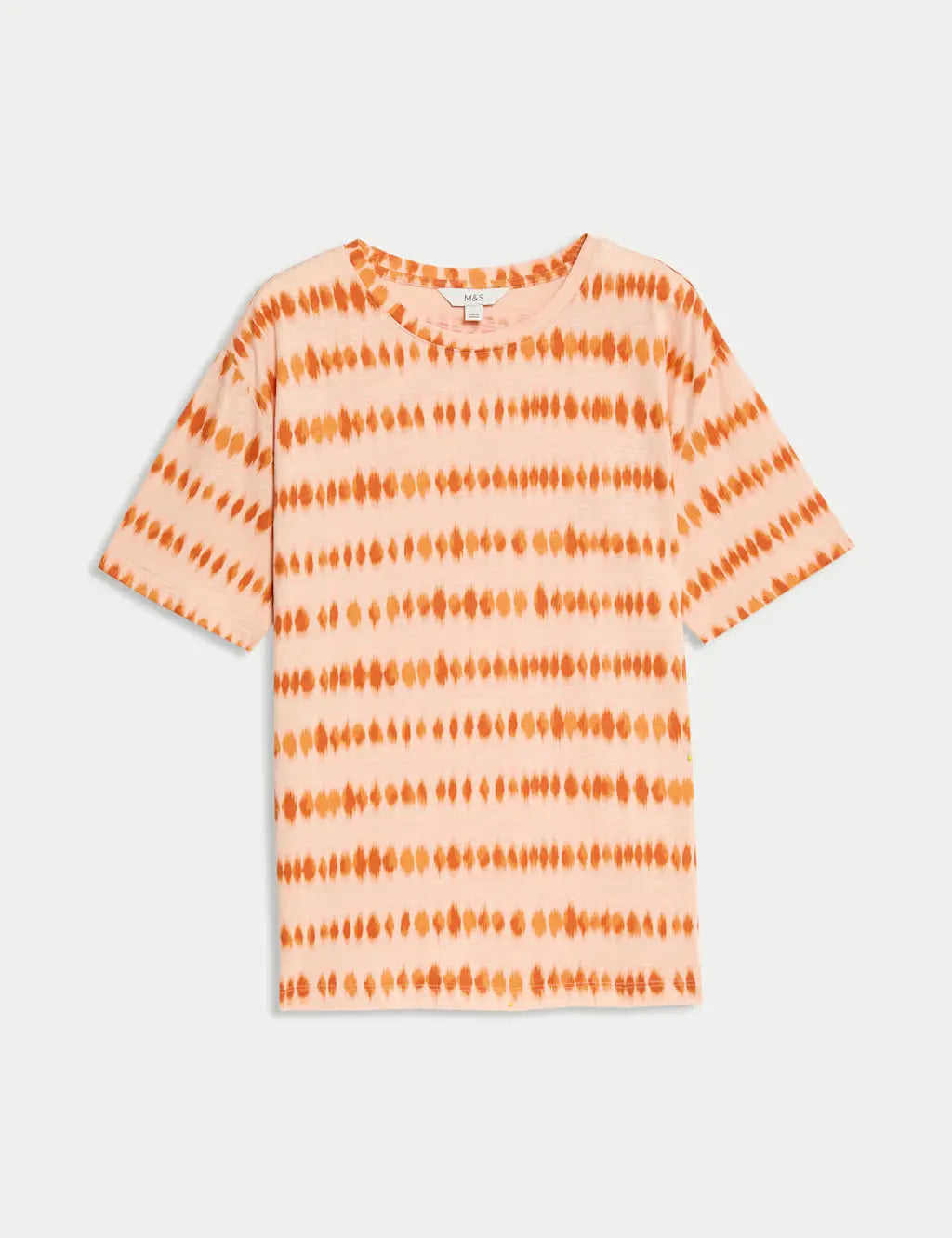 Womens Cotton Modal Blend Printed T-Shirt Honesty Sales